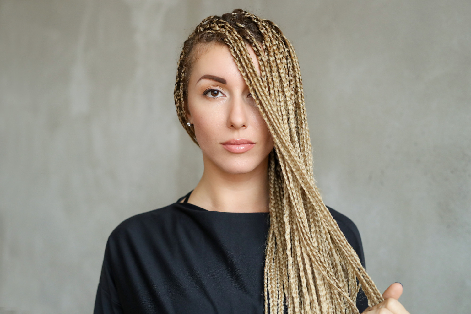 woman with dreadlocks